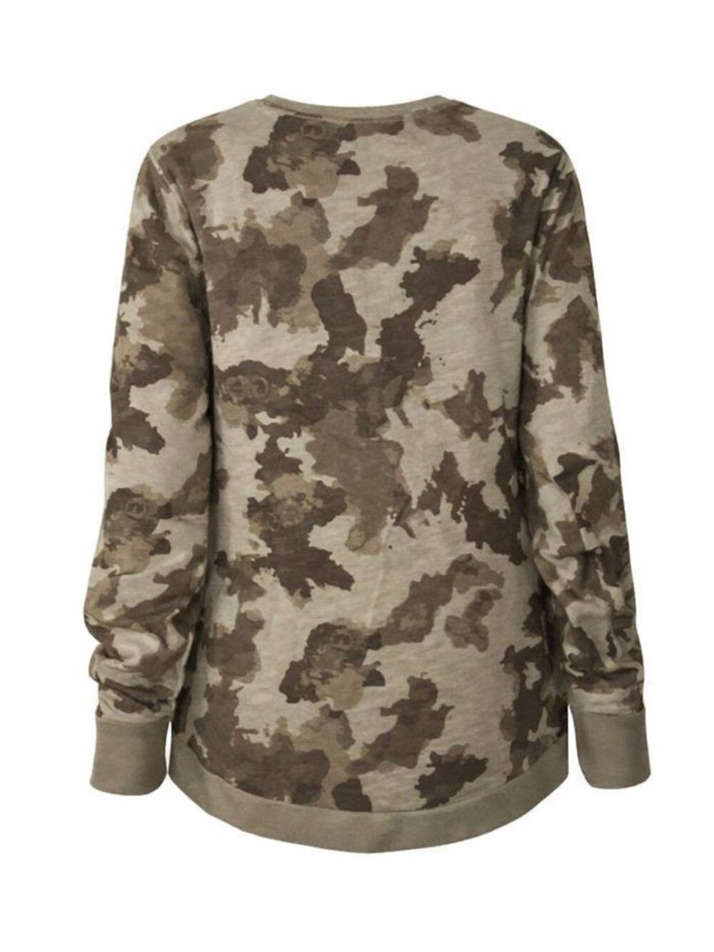 HARLEY DAVIDSON GREEN CAMO LONG SLEEVE SWEATSHIRT 2XL - Picture 2 of 5